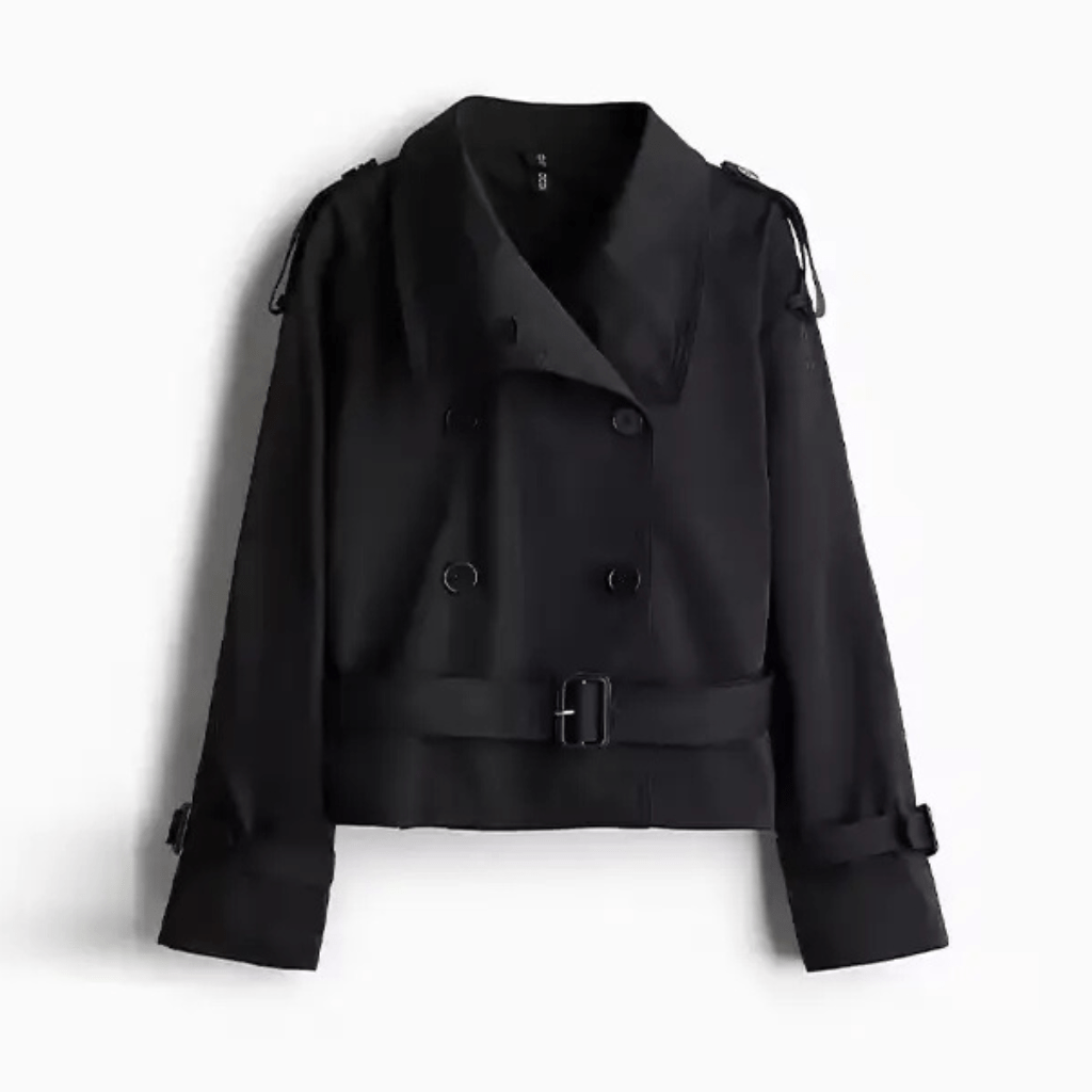 ZEYA - Daphne Cropped Trench Coat