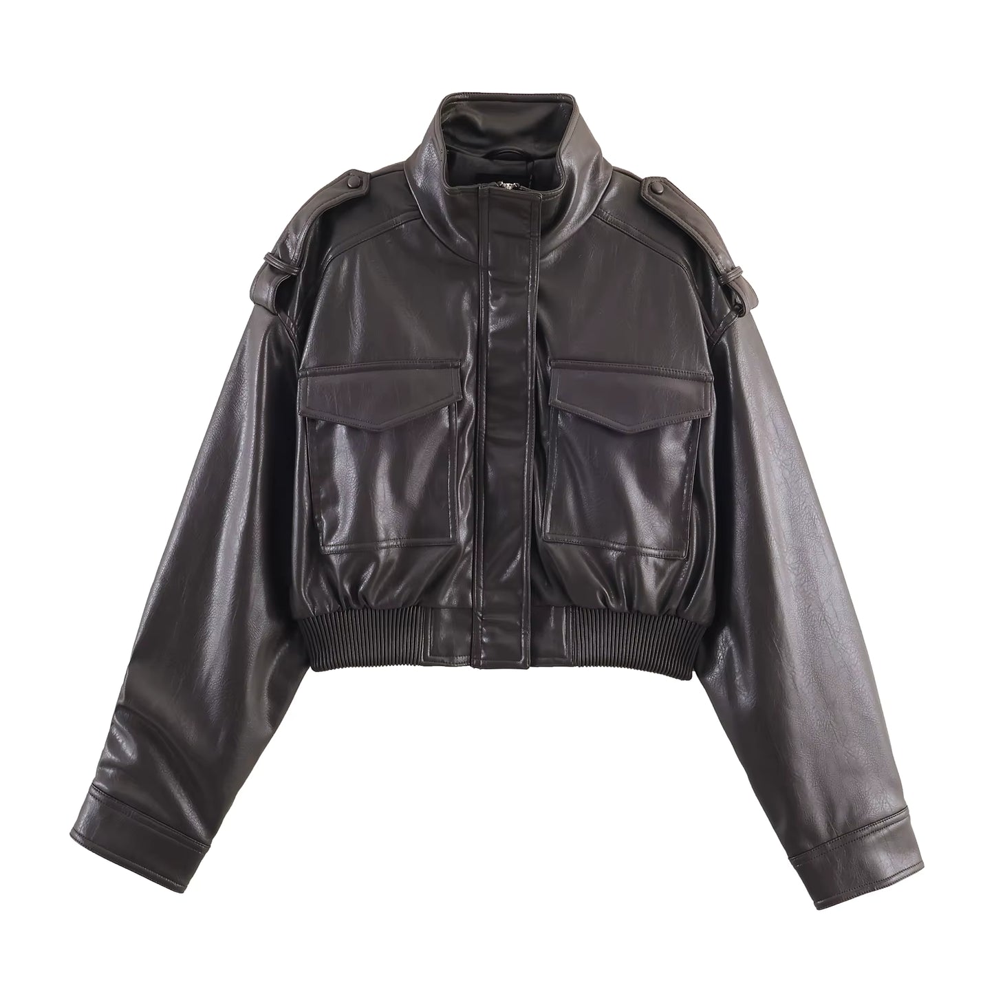 Lilo Faux Leather Jacket