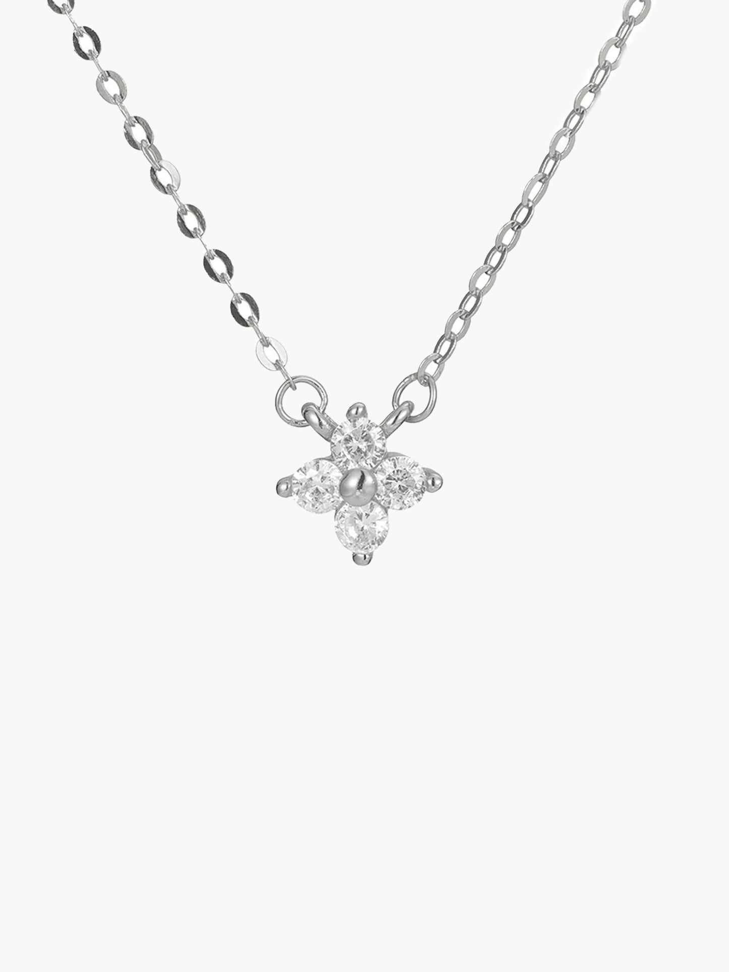 Anna Four Petal Necklace