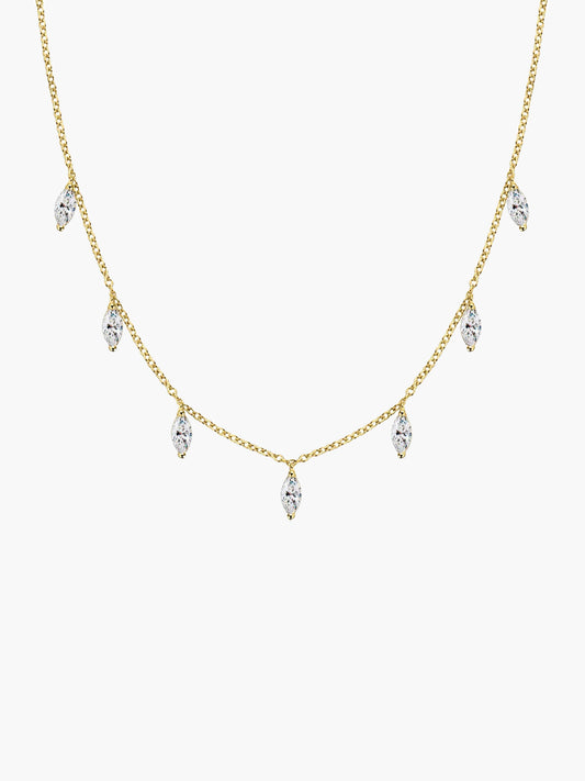 Vera Marquise Cut Necklace