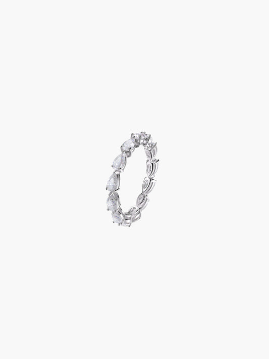 Kath Pear Cut Zirconia Ring