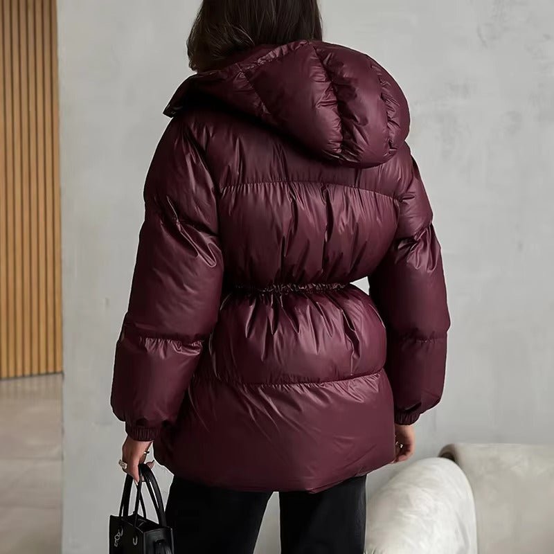 ZEYA - Elaine Drawstring Hooded Puffer Coat