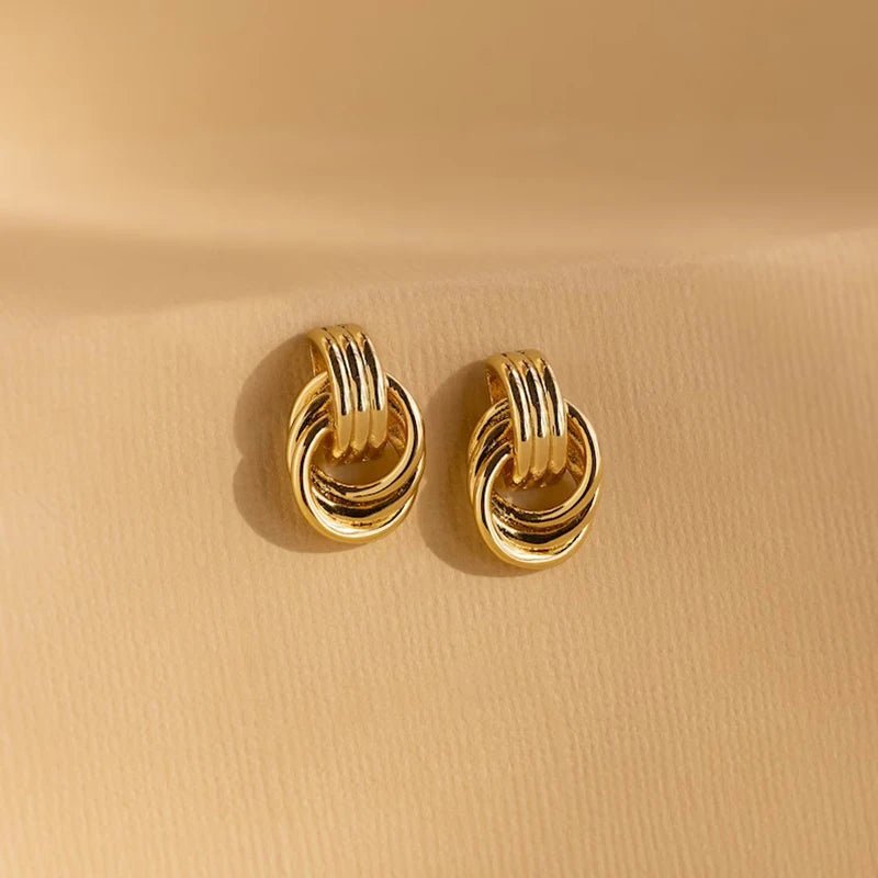 ZEYA - Emily Knot Stud Earrings
