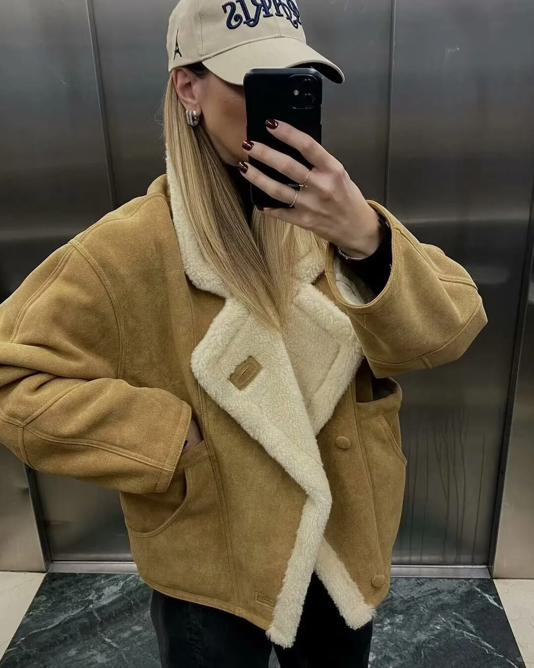 ZEYA - Laura Faux Leather Jacket