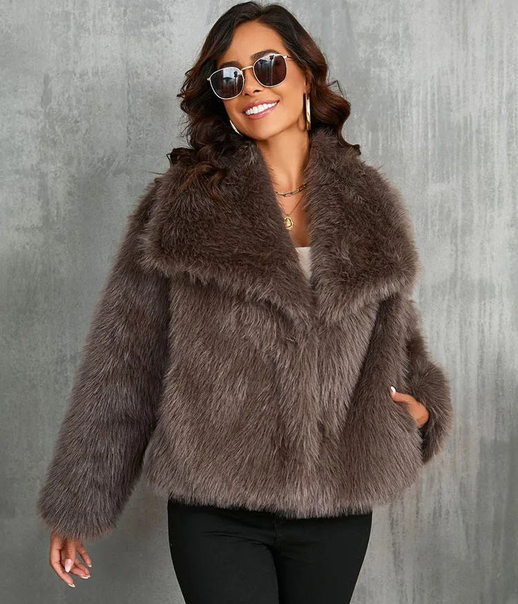 ZEYA - Sandy Faux Fur Jacket
