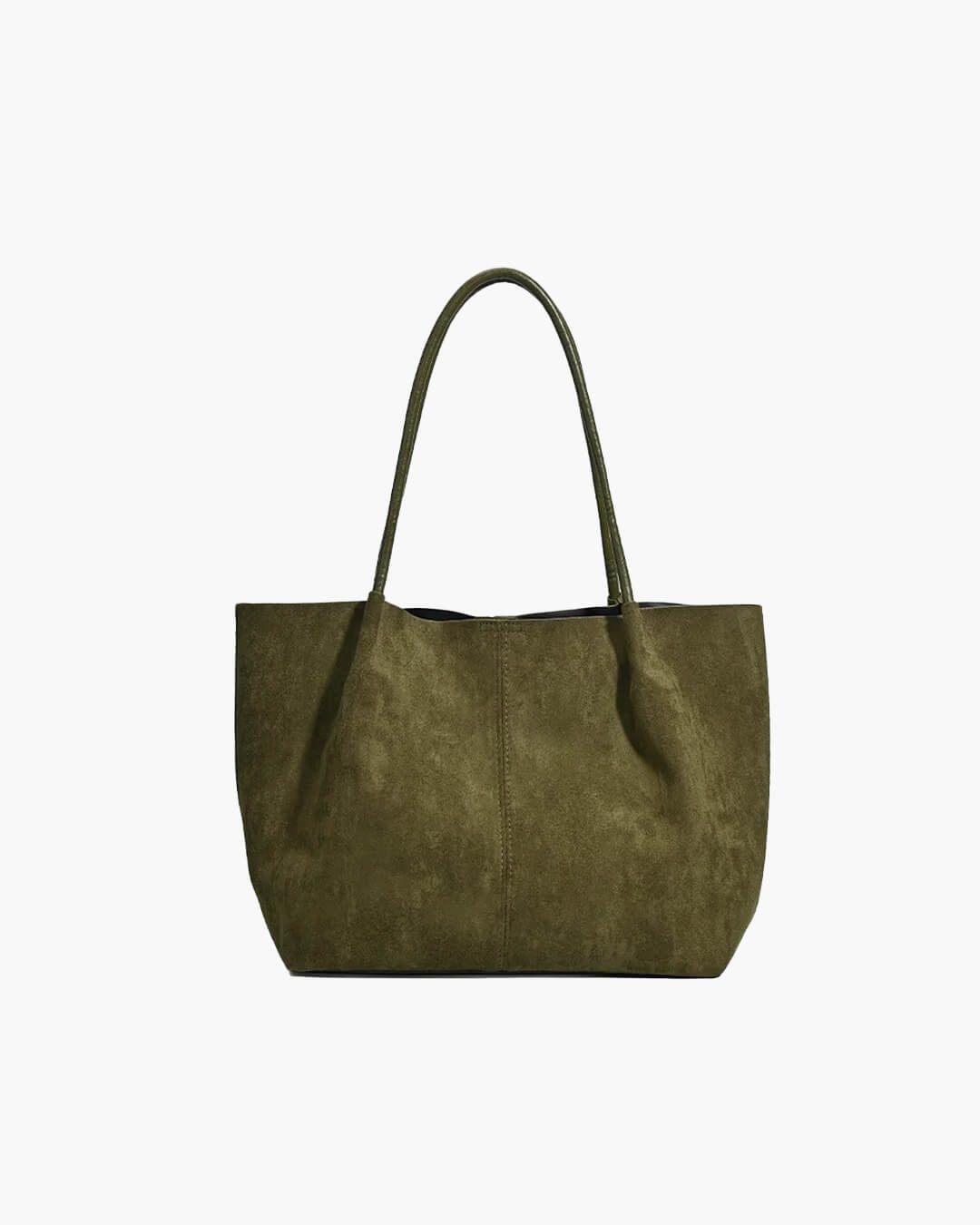 ZEYA - Tessa Suede Tote Bag with Pouch
